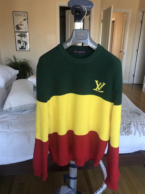 louis vuitton sweater jamaica|louis vuitton sweatsuit.